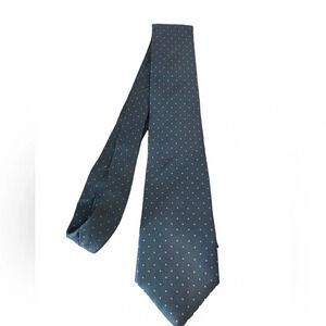Yves Saint Laurent Men’s Vintage Polka Dot Silk Tie